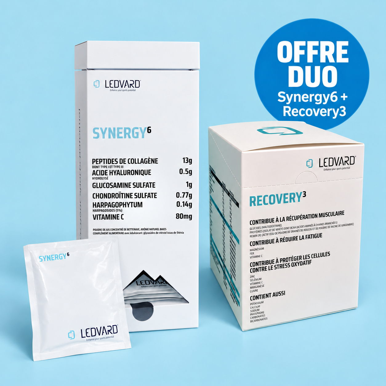 Pack Duo Synergy6 + Recovery3